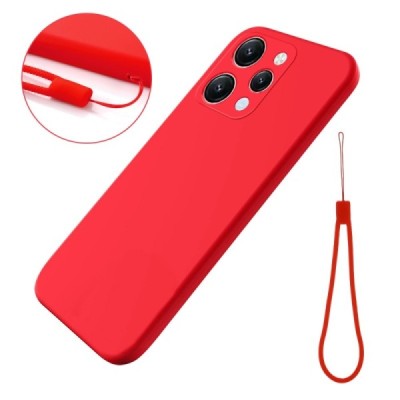 Xiaomi Redmi 12 4G Shell cieta silikona (TPU) apvalks - sarkans | vacins.lv