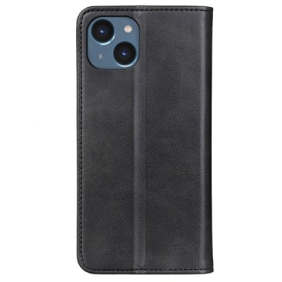 Apple iPhone 15 Plus „Split“ sērijas melns atvērams maciņš, maks | Vacins.lv