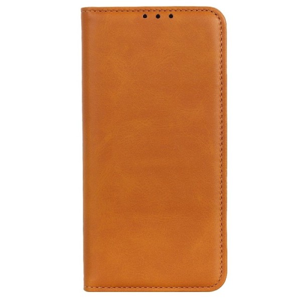 „Split“ atvērams maciņš - gaiši brūns (iPhone 15 Plus)