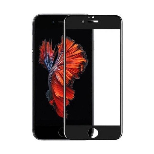 „Guardian“ Tempered Glass ekrāna aizsargstikls 0.26 mm - melns (iPhone 6 / 6s)