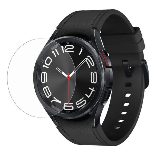 „Calans“ Tempered Glass apsauginis ekrano stiklas 0.3 mm - skaidrus (Galaxy Watch6 Classic 47mm)