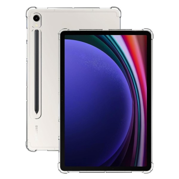 Sustiprintos apsaugos kieto silikono (TPU) dėklas - skaidrus (Galaxy Tab S9 11")