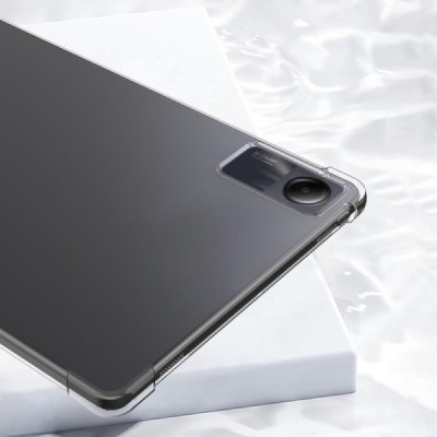 Xiaomi Redmi Pad SE 11" pastiprinātas aizsardzības cieta silikona (TPU) dzidrs apvalks | Vacins.lv