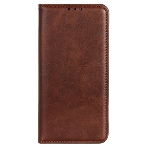 „Split“ atvērams maciņš - tumši brūns (iPhone 15)