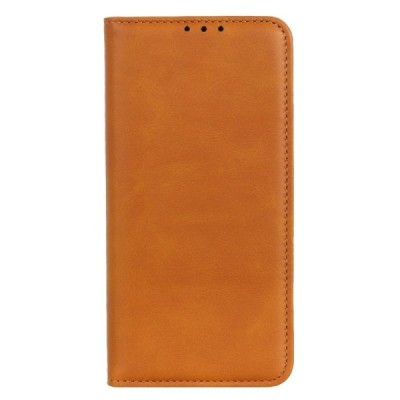 Apple iPhone 15 Pro „Split“ sērijas gaiši brūns atvērams maciņš, maks | Vacins.lv