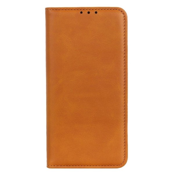 „Split“ atvērams maciņš - gaiši brūns (iPhone 15 Pro Max)