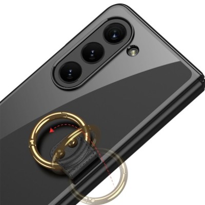 Samsung Galaxy Fold5 5G (SM-F946B) GKK Ring skaidrus plastikinis dėklas - nugarėlė | Priedai.lt