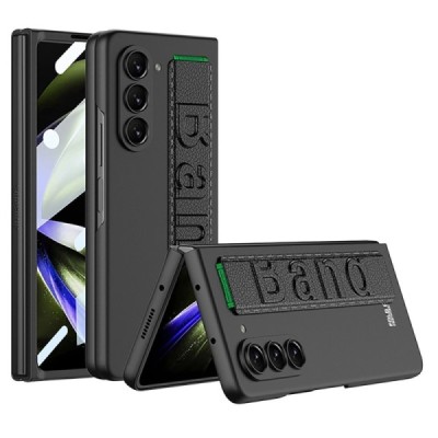 Samsung Galaxy Fold5 5G (SM-F946B) GKK Band Glass melns plastika apvalks | vacins.lv