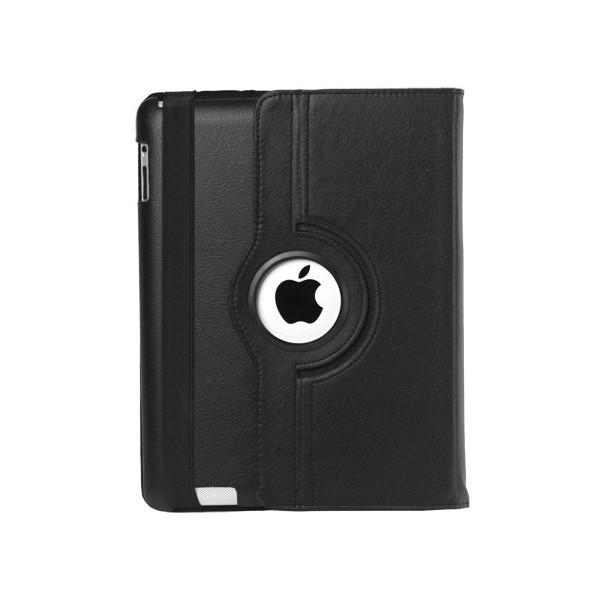 Atverčiamas dėklas (360°) - juodas (iPad 2 / 3 / 4)