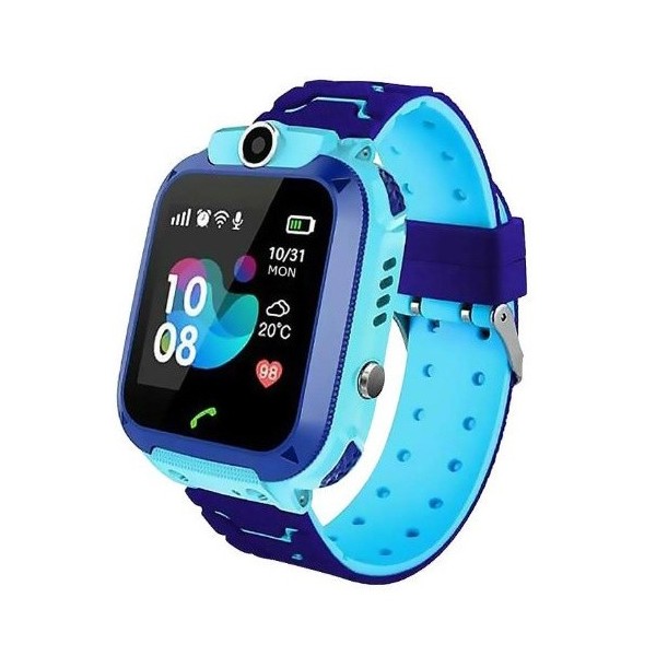 „Q12“ vaikiškas išmanusis laikrodis - mėlynas