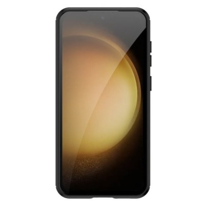 Samsung Galaxy S23 FE (Fan Edition) „Carbon“ cieta silikona (TPU) melns apvalks | vacins.lv