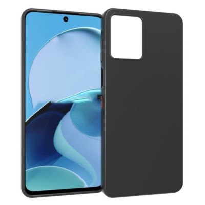 Motorola Moto G14 cieta silikona (TPU) melns apvalks | vacins.lv