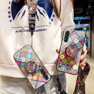 Samsung Galaxy S23 FE (Fan Edition) „Pattern“ cieta silikona (TPU) krāsains apvalks | Vacins.lv