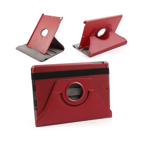 Atverčiamas dėklas (360°) - raudonas (iPad Air)