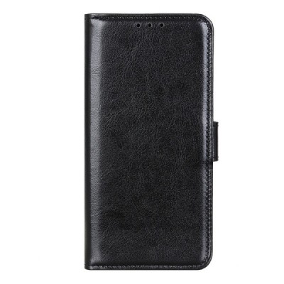 Nokia C31 atvēramais ādas melns maciņš (maks) | Vacins.lv