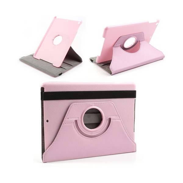 Atvēramais futrālis 360° - rozs (iPad Air)