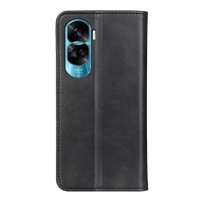 Huawei Honor 90 Lite (X50i) „Split“ sērijas melns atvērams maciņš, maks | Vacins.lv