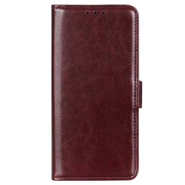 Atvēramais maciņš, grāmata - brūns (Galaxy S23 FE)