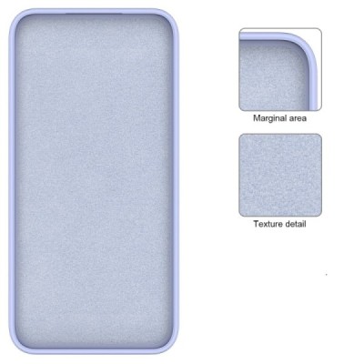 Samsung Galaxy S23 FE (Fan Edition) Shell cieta silikona (TPU) apvalks - violets | vacins.lv