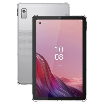 Lenovo Tab M9 9" pastiprinātas aizsardzības cieta silikona (TPU) dzidrs apvalks | Vacins.lv