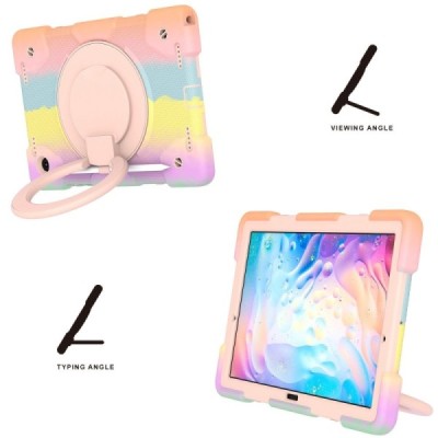 Samsung Galaxy Tab A8 10.5 2021 (X200, X205) pastiprinātas aizsardzības krāsains (360°) apvalks, vaciņš | Vacins.lv