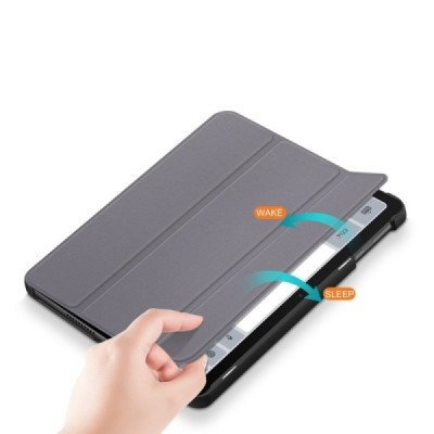 Huawei MatePad SE 10.4'' atvēramais pelēks maciņš | Vacins.lv