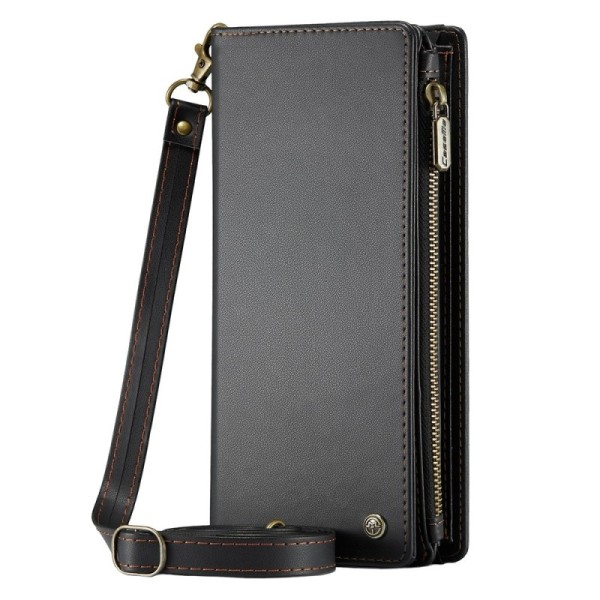 „CaseMe“ Crossbody atverčiama įmautė - juoda (XXL dydis)