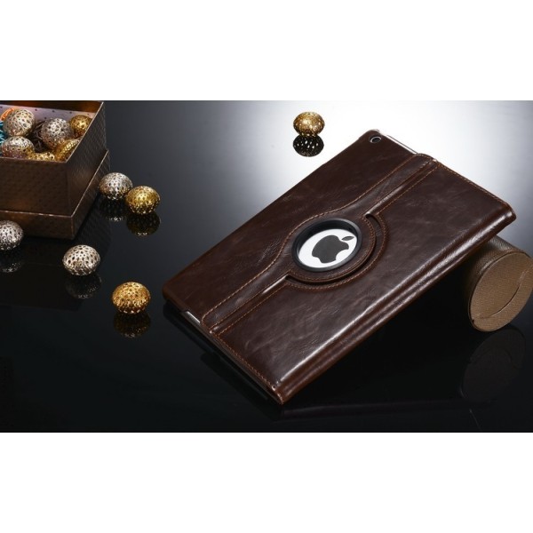 Solidus atverčiamas dėklas (360°) - rudas (iPad Air)