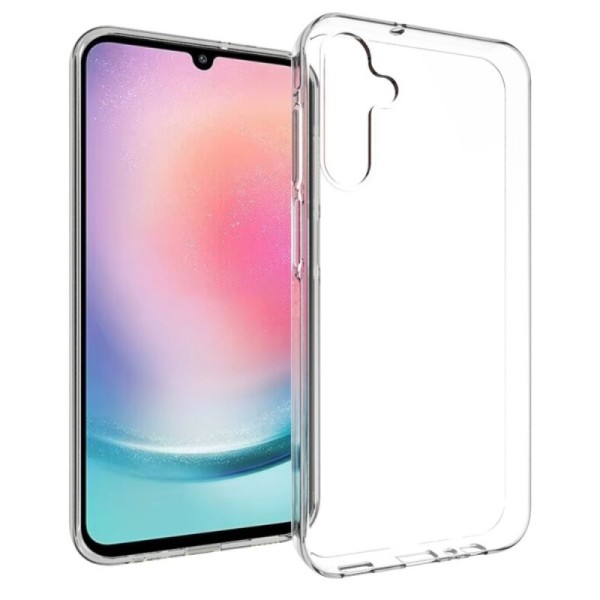 Kieto silikono (TPU) dėklas - skaidrus (Galaxy A15 5G / A15 4G)