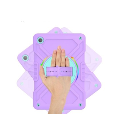 Samsung Galaxy Tab A9+ pastiprinātas aizsardzības krāsains (360°) apvalks, vaciņš | Vacins.lv