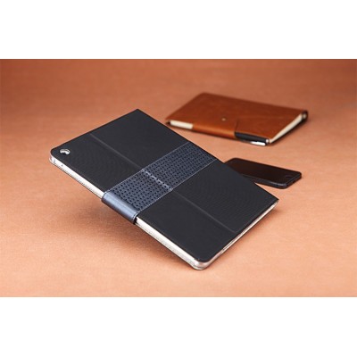 Rock Excel atvēramais melns Apple iPad Air maciņš / Vacins.lv