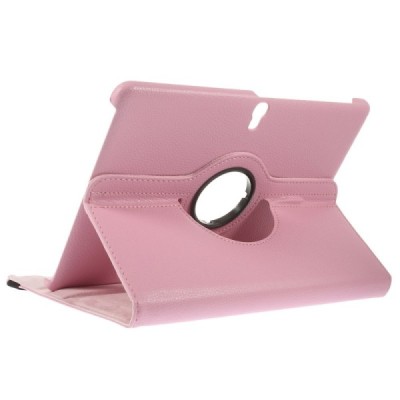 Samsung Galaxy Tab S 10.5 atvēramais rozs ādas futrālis, grozās 360° grādu apjomā / Vacins.lv