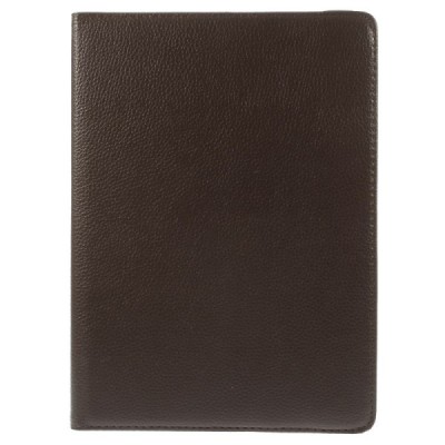 Samsung Galaxy Tab S 10.5 atvēramais brūns ādas futrālis, grozās 360° grādu apjomā / Vacins.lv