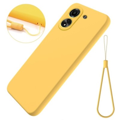 Xiaomi Redmi 13C (Poco C65) Shell cieta silikona (TPU) apvalks - dzeltens | vacins.lv