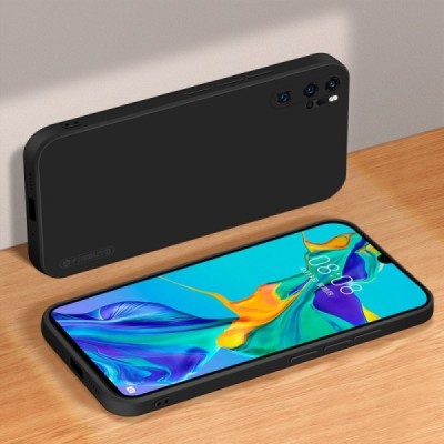 Huawei P30 Pro „Pinwuyo“ kieto silikono TPU juodas dėklas - nugarėlė | Priedai.lt