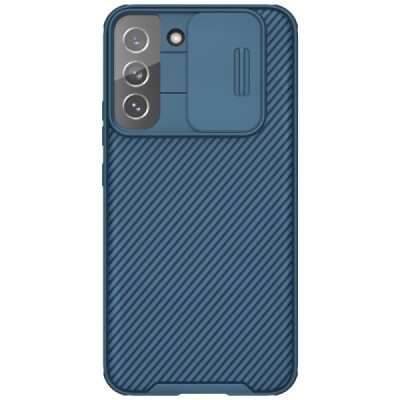 Samsung Galaxy S22 5G (SM-S901X) „Nillkin“ CamShield Pro zils apvalks | vacins.lv