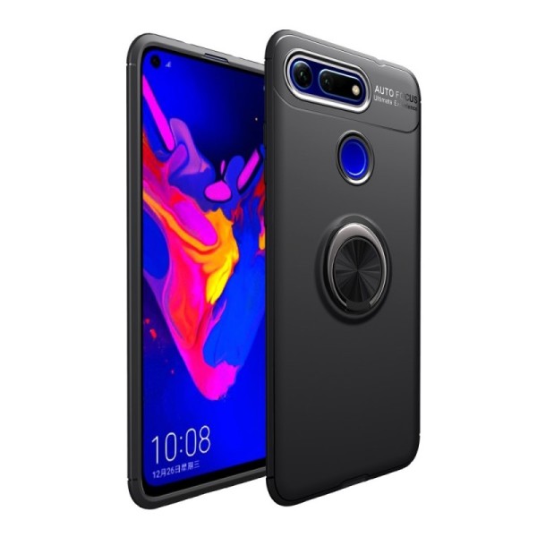 „Lenuo“ Kickstand cieta silikona (TPU) apvalks - melns (Honor View 20 / V20)