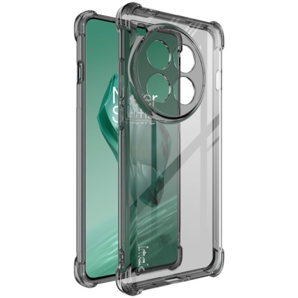 „Imak“ pastiprinātas aizsardzības cieta silikona (TPU) vāciņš - pelēks (OnePlus 12)
