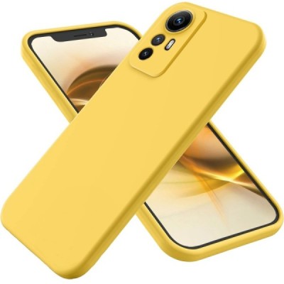 Xiaomi Redmi Note 12S Shell cieta silikona (TPU) apvalks - dzeltens | vacins.lv