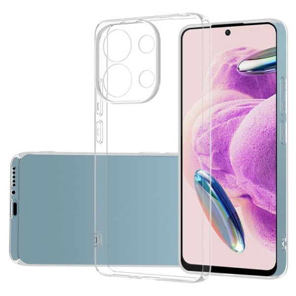 Cieta silikona (TPU) apvalks - dzidrs (Redmi Note 13 Pro 4G / Poco M6 Pro)