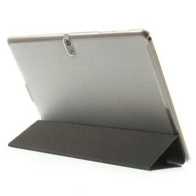 Samsung Galaxy Tab S 10.5 plonas atverčiamas juodas dėklas / Priedai.lt