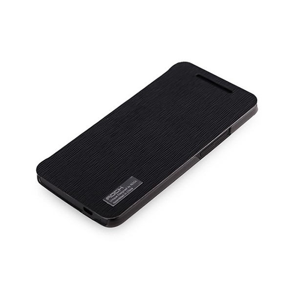 „ROCK“ Elegant atvēramais futrālis - melns (One)