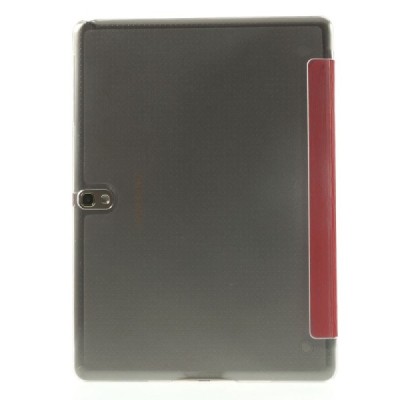 Samsung Galaxy Tab S 10.5 plonas atverčiamas raudonas dėklas / Priedai.lt