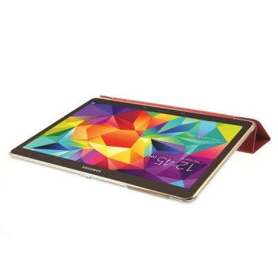 Samsung Galaxy Tab S 10.5 plonas atverčiamas raudonas dėklas / Priedai.lt