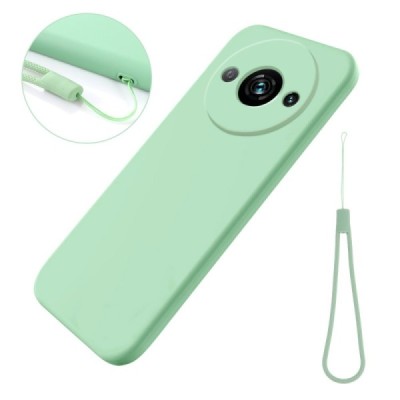 Xiaomi Redmi A3 (Poco C61) Shell cieta silikona (TPU) apvalks - zaļš | Vacins.lv