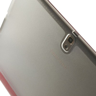 Samsung Galaxy Tab S 10.5 plonas atverčiamas raudonas dėklas / Priedai.lt