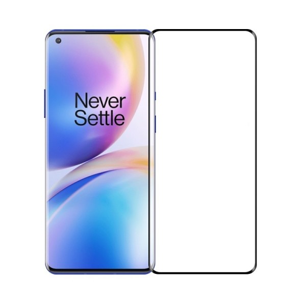 „Mofi“ Tempered Glass ekrāna aizsargstikls 0.26 mm - melns (OnePlus 8 Pro)