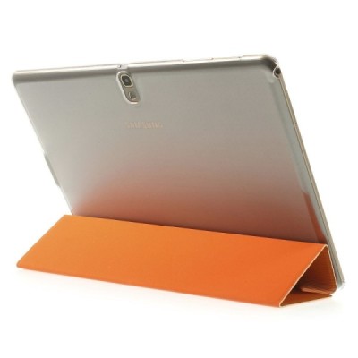 Samsung Galaxy Tab S 10.5 plonas atverčiamas oranžinis dėklas / Priedai.lt