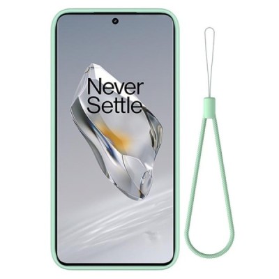 OnePlus 12 Shell cieta silikona (TPU) apvalks - zaļš | Vacins.lv