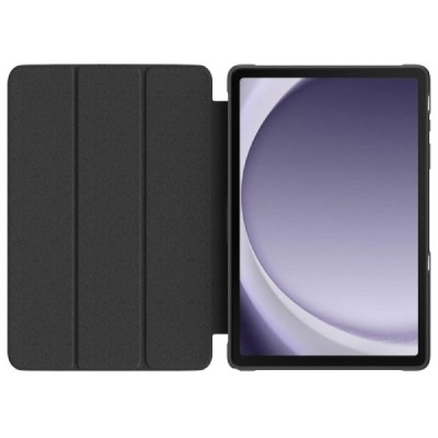 Samsung Galaxy Tab A9+ „Deluxe“ atvēramais melns maciņš | Vacins.lv